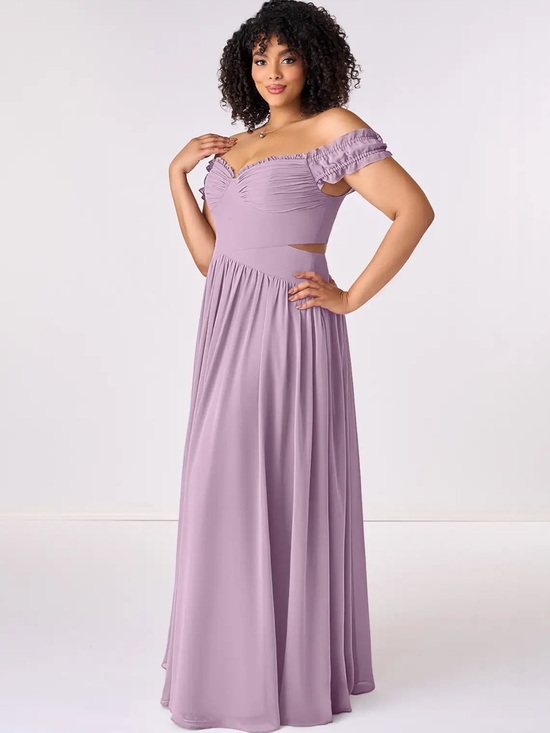 Azazie Dresses & Skirts - NWT Azazie Barbie 1010 Wisteria Bridesmaid Dress